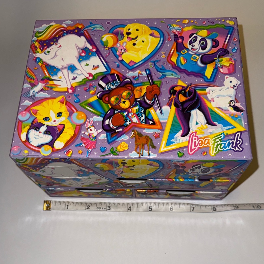 VINTAGE Lisa Frank Box!!